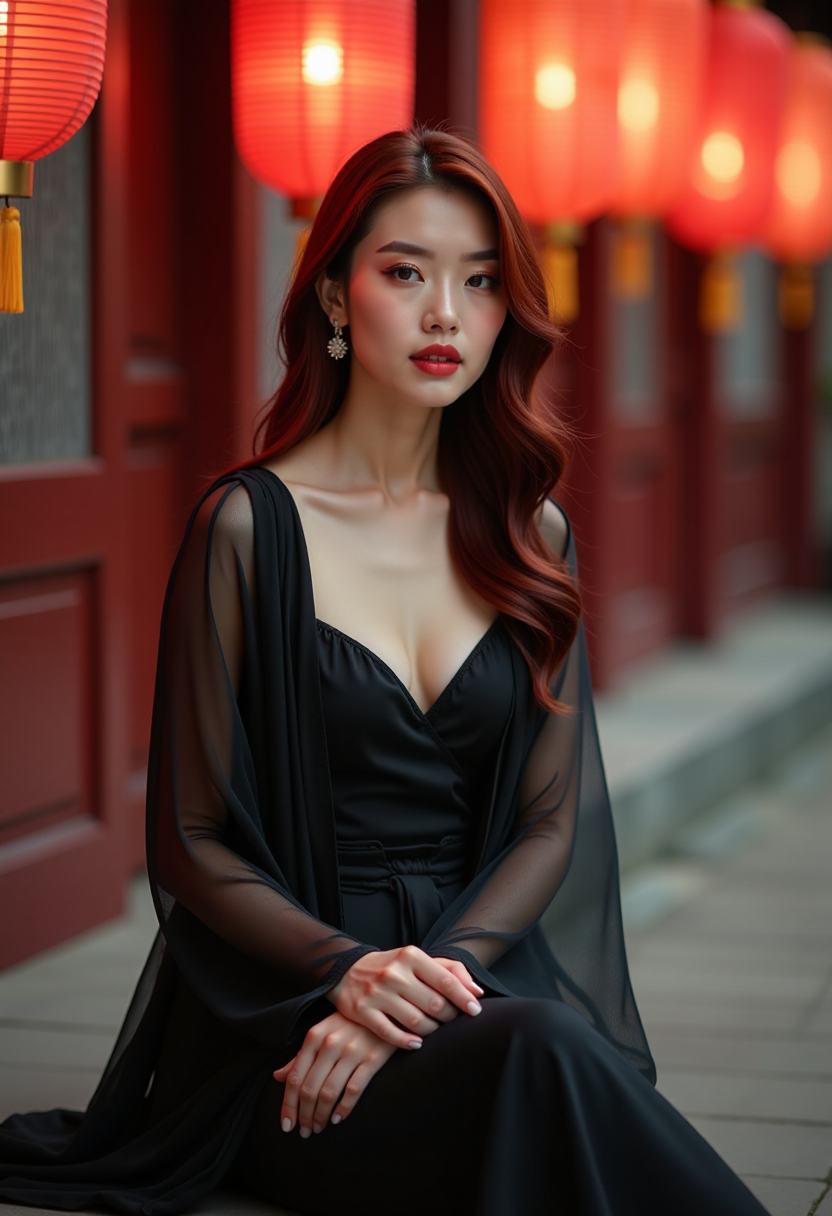 早安美丽女教师